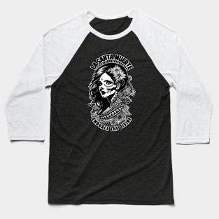 La Santa Muerte Baseball T-Shirt